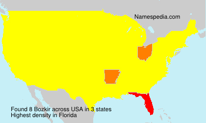 Surname Bozkir in USA Surname Bozkir in USA