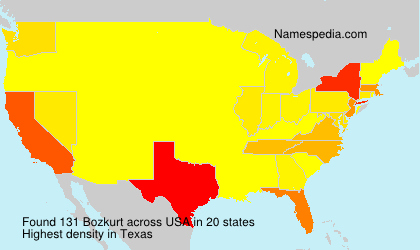 Surname Bozkurt in USA Surname Bozkurt in USA