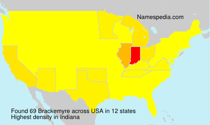 Surname Brackemyre in USA Surname Brackemyre in USA