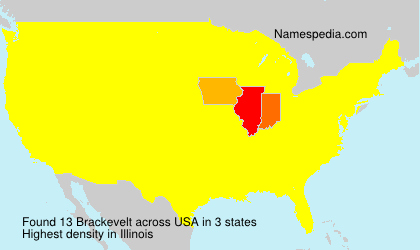 Surname Brackevelt in USA Surname Brackevelt in USA