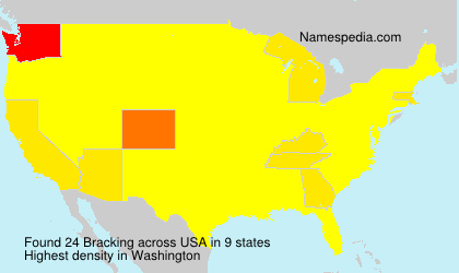 Surname Bracking in USA Surname Bracking in USA