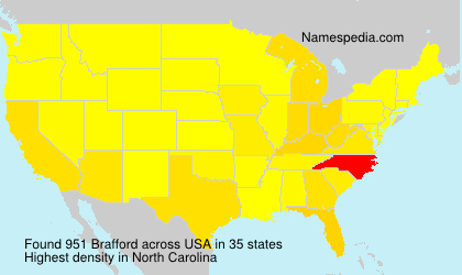 Surname Brafford in USA Surname Brafford in USA