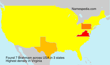 Surname Brahmam in USA Surname Brahmam in USA