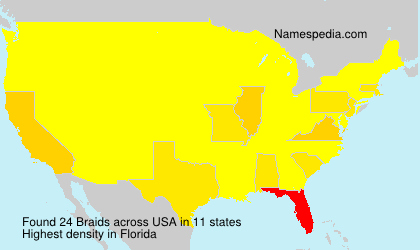 Surname Braids in USA Surname Braids in USA