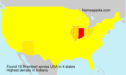Surname Brambert in USA Surname Brambert in USA