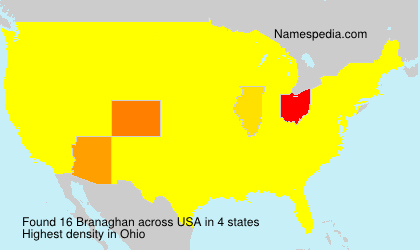 Surname Branaghan in USA Surname Branaghan in USA