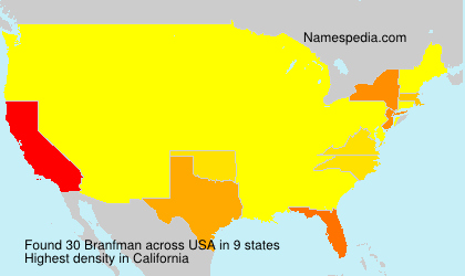 Surname Branfman in USA Surname Branfman in USA