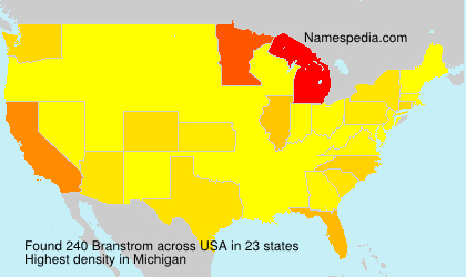 Surname Branstrom in USA Surname Branstrom in USA
