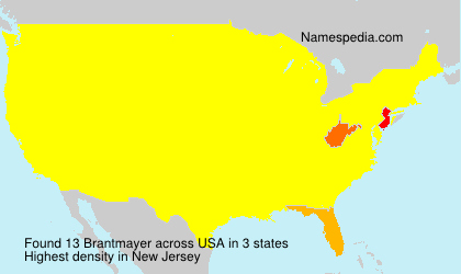 Surname Brantmayer in USA Surname Brantmayer in USA