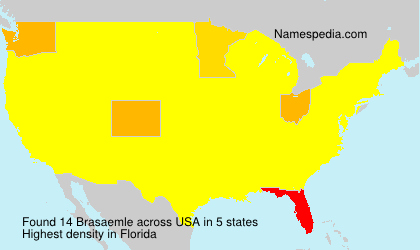 Surname Brasaemle in USA Surname Brasaemle in USA