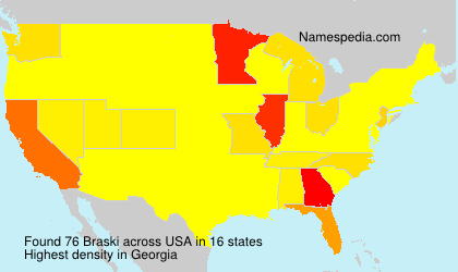 Surname Braski in USA Surname Braski in USA