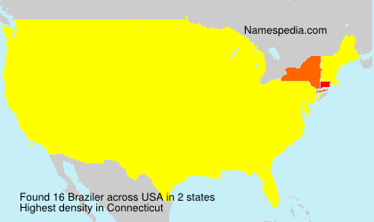 Surname Braziler in USA Surname Braziler in USA