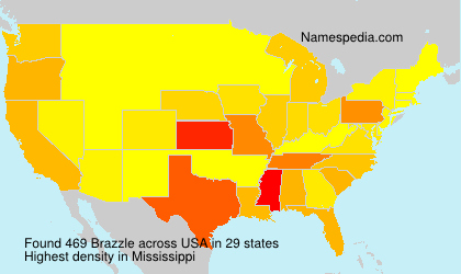 Surname Brazzle in USA Surname Brazzle in USA