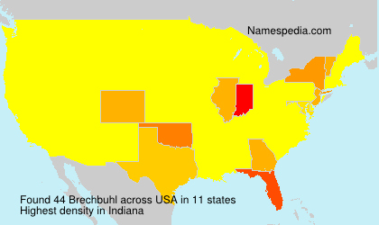Surname Brechbuhl in USA Surname Brechbuhl in USA