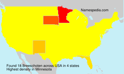 Surname Breeschoten in USA Surname Breeschoten in USA