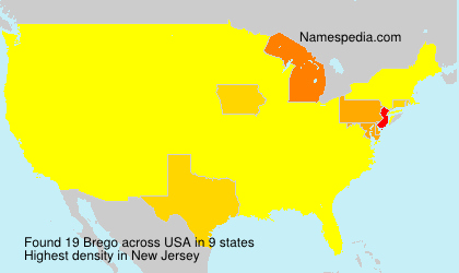 Surname Brego in USA Surname Brego in USA