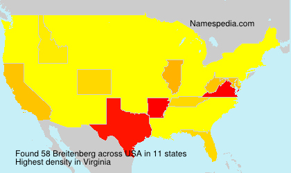 Surname Breitenberg in USA Surname Breitenberg in USA