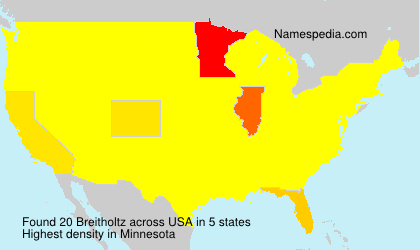 Surname Breitholtz in USA Surname Breitholtz in USA