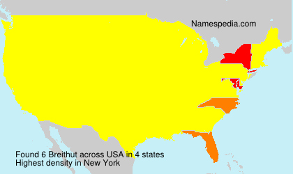 Surname Breithut in USA Surname Breithut in USA