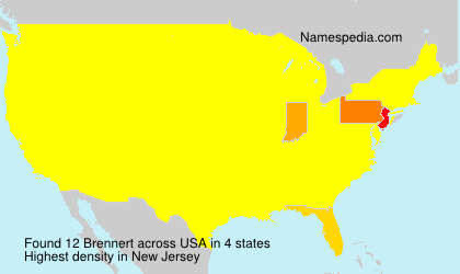Surname Brennert in USA Surname Brennert in USA