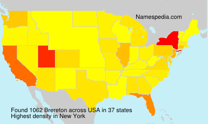 Surname Brereton in USA Surname Brereton in USA