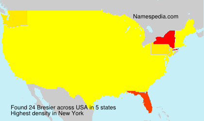 Surname Bresier in USA Surname Bresier in USA
