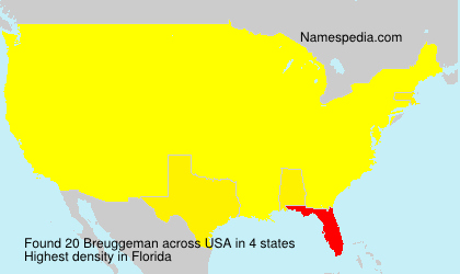 Surname Breuggeman in USA Surname Breuggeman in USA