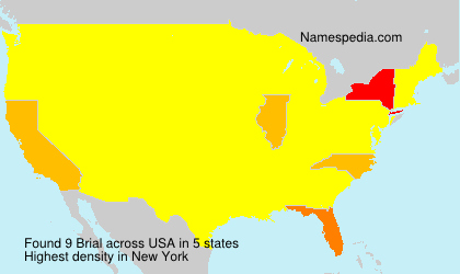 Surname Brial in USA Surname Brial in USA