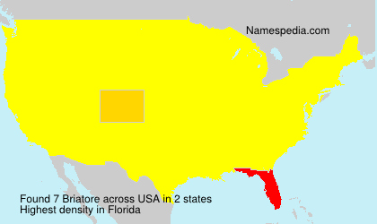 Surname Briatore in USA Surname Briatore in USA