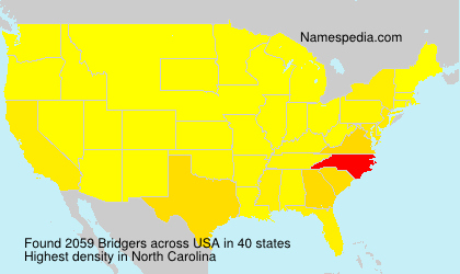 Surname Bridgers in USA Surname Bridgers in USA