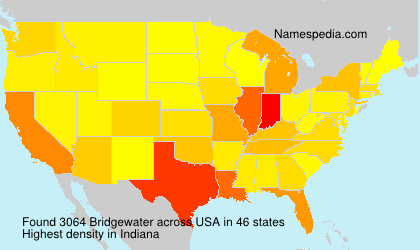 Surname Bridgewater in USA Surname Bridgewater in USA