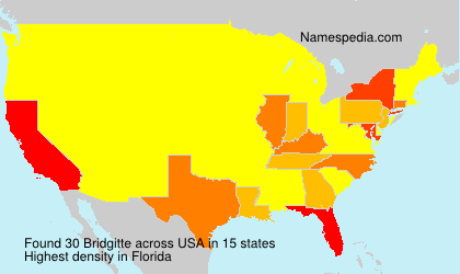 Surname Bridgitte in USA Surname Bridgitte in USA