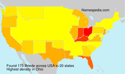 Surname Briede in USA Surname Briede in USA