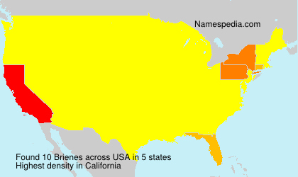 Surname Brienes in USA Surname Brienes in USA