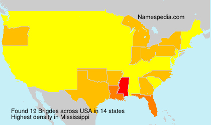Surname Brigdes in USA Surname Brigdes in USA