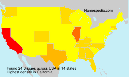 Surname Brigges in USA Surname Brigges in USA