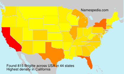 Surname Brigitte in USA Surname Brigitte in USA
