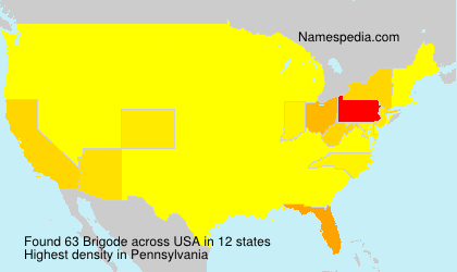 Surname Brigode in USA Surname Brigode in USA