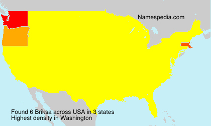 Surname Briksa in USA Surname Briksa in USA