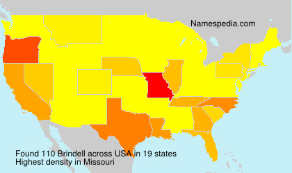Surname Brindell in USA Surname Brindell in USA