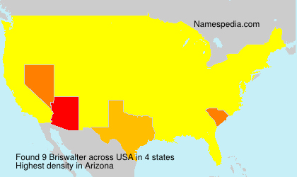 Surname Briswalter in USA Surname Briswalter in USA