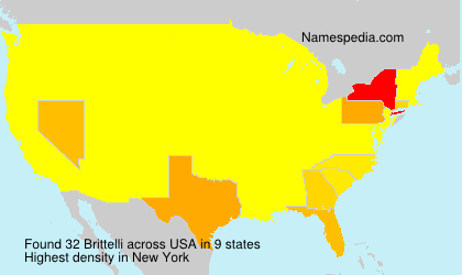 Surname Brittelli in USA Surname Brittelli in USA
