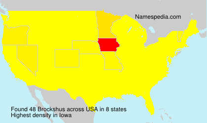 Surname Brockshus in USA Surname Brockshus in USA