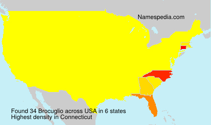 Surname Brocuglio in USA Surname Brocuglio in USA