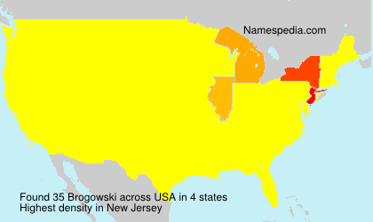 Surname Brogowski in USA Surname Brogowski in USA