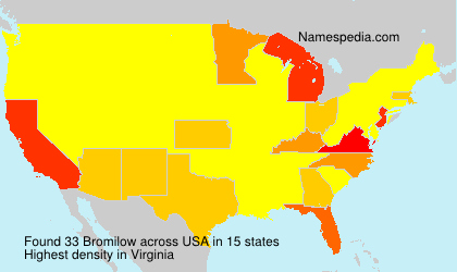 Surname Bromilow in USA Surname Bromilow in USA