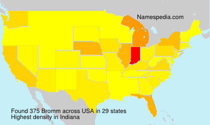 Surname Bromm in USA Surname Bromm in USA
