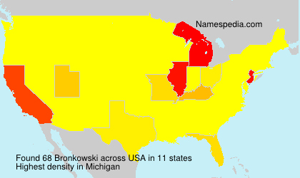 Surname Bronkowski in USA Surname Bronkowski in USA