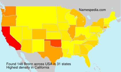 Surname Bronn in USA Surname Bronn in USA