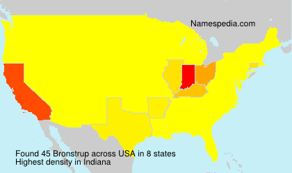 Surname Bronstrup in USA Surname Bronstrup in USA